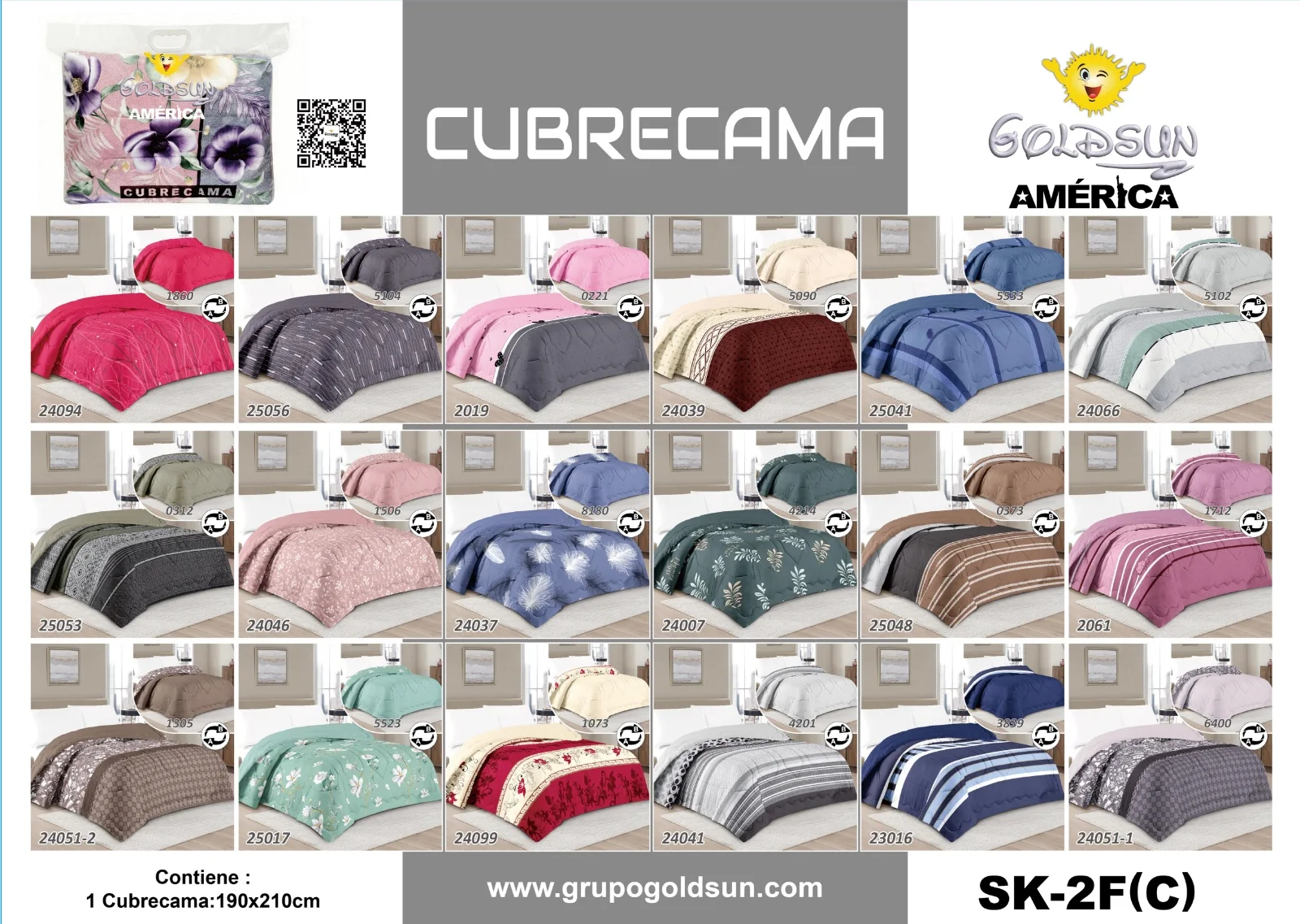 CUBRECAMAS GOLDSUN